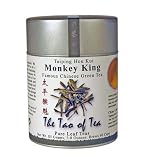The Tao Of Tea Famous Chinese Green Tea Monkey King Taiping Hou Kui (limited Edition), 3-Ounce Tin (Pack of 2)
