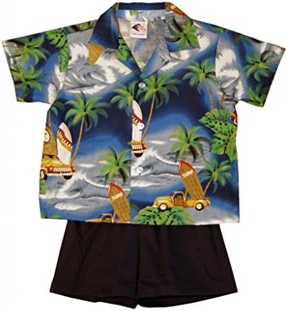 RJC Boys Surfs Up 2pc Cabana Set