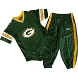 Reebok Green Bay Packers Infant Jersey Creeper / Pant Set