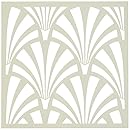 Judikins Deco Palms Square Kite Stencil, 6"