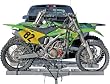 AMC-600-2 Double Motorcycle Hitch Mounted Carrier