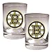 NHL Two Piece Rocks Glass Set - Primary Logo