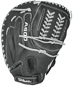 Wilson A600 Fastpitch Cather Mitt, Right Hand Throw, 33
