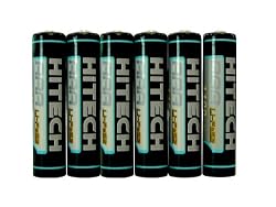 Hitech - 6 AAA Lithium 1100mAh Batteries for Mighty Bright XtraFlex2 Light