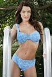 Lifestyles Direct Tan through C D cup underwire bikini Starfish