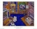 Petite Carre by Holly Wojahn. Size 5.97 inches width by 4.20 inches height. High Quality Art Poster Print