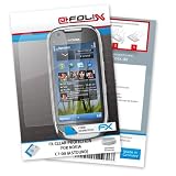 atFoliX FX-Clear Displayschutzfolie für Nokia C7-00 (Astound) - Displayschutz kristallklar! Höchste Qualität - Made in Germany!