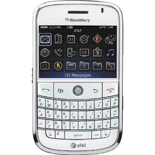 BlackBerry Bold 9000 Phone, White (AT&T)