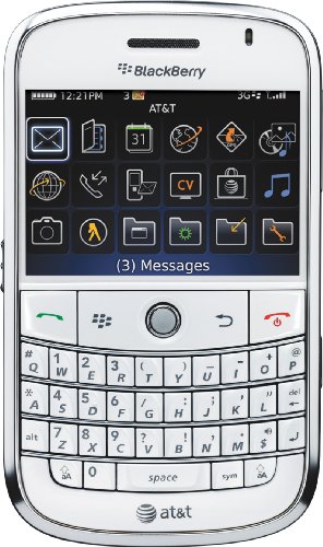 BlackBerry Bold 9000 Phone, White (AT&T)