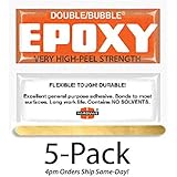 Hardman Double Bubble Orange Toughened Epoxy (High Peel Strength) 5 Packs (#04007)
