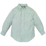 striped woven shirt