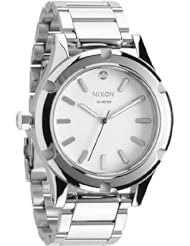 Nixon A343100 camden white dial stainless steel bracelet women watch NEW