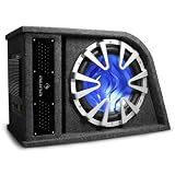 Produkt-Bild: AUNA aktiver 400W 25,4 cm Auto Subwoofer Bassbox LED-Licht