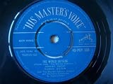 RONNIE HILTON The World Outside/As I Love You UK 7" 45