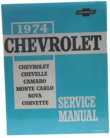 1974 Corvette GM Shop and Service Manual