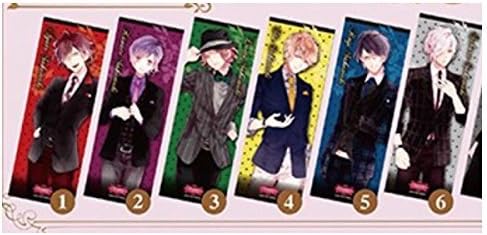 Otomeito characters pop Premium Fes limited [DIABOLIK LOVERS] lottery second stage suit style D Award Mini Poster 6-sheet set "reverse take-brother" Garapon