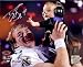 Drew Brees Autographed/Hand Signed New Orleans Saints 8x10 Photo With Son SB XLIV