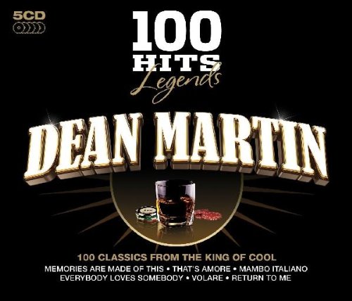 Dean Martin 100 Hits Legends - Dean Martin cd cover