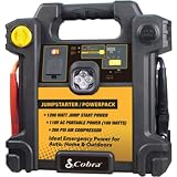 1200-Watt Power Pack with 300-Amp Jump Starter and 260psi Air Compressor-CL3969