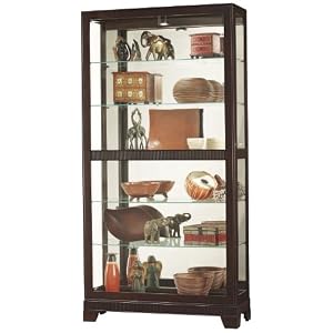 Howard Miller 680-489 Rutherford Curio Cabinet by