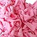 Rimobul No Crease Ponytail Knotted Hair Ties - 50 Pack (Pink)
