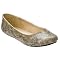 Women's Mossimo Supply Co. Odell Ballet Flats - Natural Snake