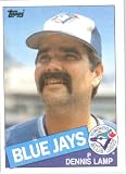 1985 Topps Baseball Card # 774 Dennis Lamp Toronto Blue Jays Mint Condition- Shipped In Protective Screwdown Display Case!