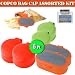 Copco Bag Cap Combo Kit For All Bag Sizes 2 Of Each - Different Color Each Size For E...
