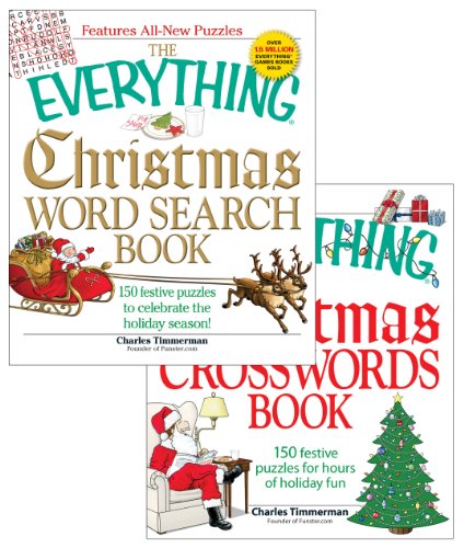 The Everything Christmas Crossword and Word Search Bundle