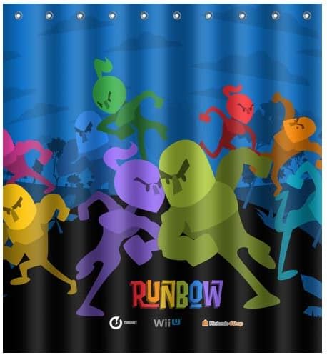 Curtain Shower Curtain Bathroom Odorless Polyester Mildew-Free Home Bath 66x72 inch / 165x180 cm