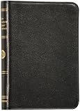 The New Testament with Psalms and Proverbs: English Standard Version (Premium Black Bonded Leather, Red Letter Text)