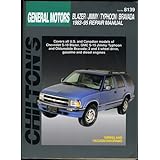 General Motors: Blazer/Jimmy/Typhoon/Bravada 1983-95 (Chilton's Total Car Care Repair Manual)