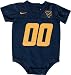 West Virginia Mountaineers Baby Football Jersey Creeper