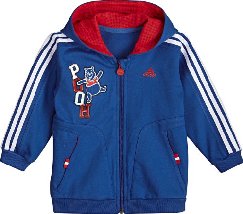 2011Q1　adidas（アディダス）　INF Disney Winnieフードジャケット　ブルｰビュｰティｰF10　G37317_90