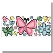 Bedtime Butterfly Jumbo Wall Appliques