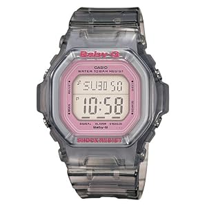 Casio Women's BG5600SG-8 Baby-G Grey Skeleton Watch