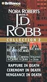 J.D. Robb CD Collection 2: Rapture in Death, Ceremony in Death, Vengeance in Death (In Death)