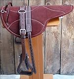 Hilason Natural Horsemanship Leather Bareback English Treeless Saddle Pad