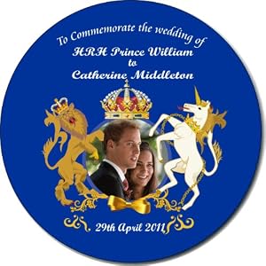 Prince William and Catherine (Kate) Middleton Royal Wedding - Neoprene non-slip Coasters
