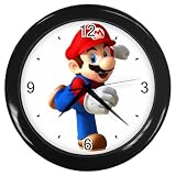 Black Wall Clock of Super Mario Partying