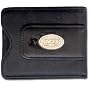 New York Jets Leather Gold Plated Money Clip with Credit Card Holder