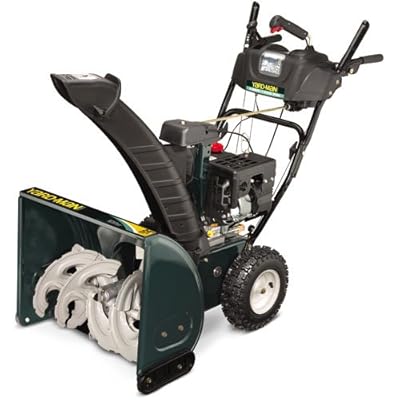 Yard-Man 31AM63KE701 24-Inch 208cc OHV 4-Cycle Gas Powered Two Stage Snow Thrower With Electric Start