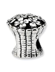 Sterling Silver Reflections Bouquet Bead