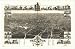 Historic Brockton, Massachusetts, c. 1882, Bird's Eye View Map (S) (WS)