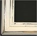 Distressed White Picture Frame - Solid Wood-New, 9x12
