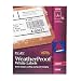 Avery WeatherProof Labels for Laser Printers, 5.5 x 8.5 Inch, White, Pack of 20  (15516)