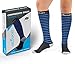 Abco Tech Compression Socks (1 Pair), Blue, Medium