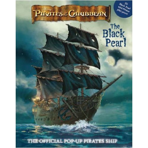 Disney Pirates of the Caribbean The black Pearl Pop-Up Play set / Book.