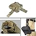 USGI 50 Pack .223 5.56mm 10 RD Round Military Mil-Spec Reusable Easy Reload Stripper Clips Brass Insert, USA MADE + TACCAM Terrain Camo MOLLE Dump Ammo Magazine Pouch Drop Leg Dropleg
