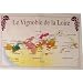 Loire Region Wines map instructional and Pictorial on Printed Towel. Terroirs de France Tea Towel